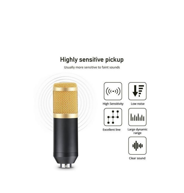 Microphone à condensateur BM 800 - 3.5mm