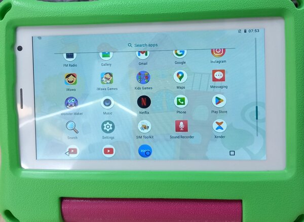 Tablette Enfant Résistante