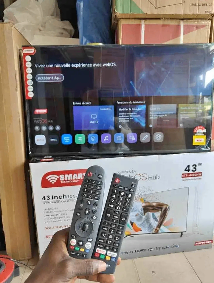 Smart TV 43 Pouces UHD