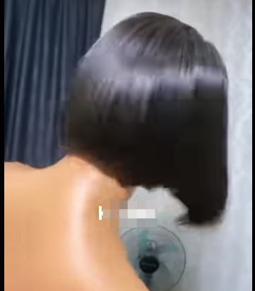 Vietnamese double drawn hair is black  