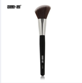MAANGE 1Pcs Big Angled Top Loose Powder Makeup Brush Foundation Contour Blusher Face Cheek Cosmetic Beauty Make Up Brush Tool