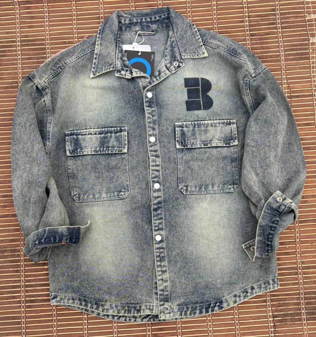 Chemise en jean tendance