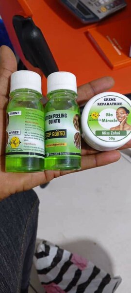 4 lotions peeling quinto tâche