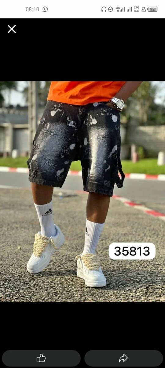 Shorts décontractés homme