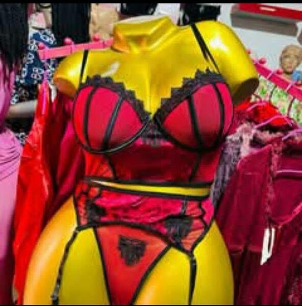 Ensemble lingerie sexy rouge