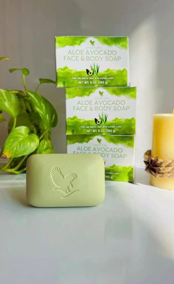 Savon Visage & Corps Avocat Aloe