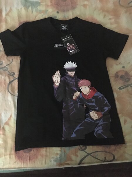 T-shirt Jujutsu Kaisen noir