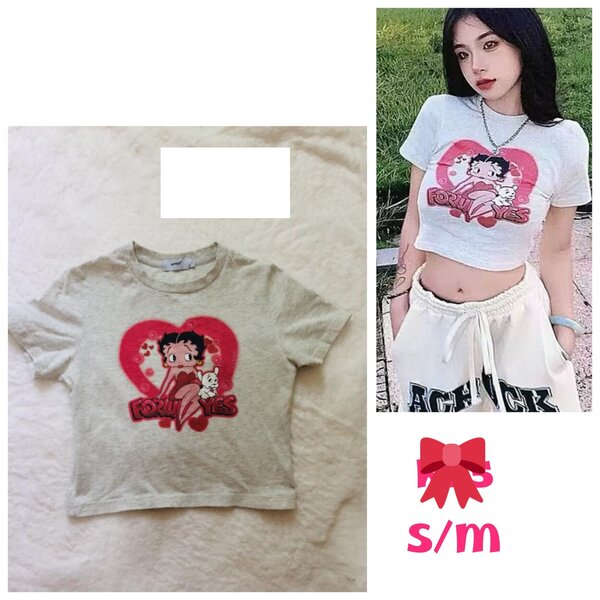 Salaula crop tops and tops