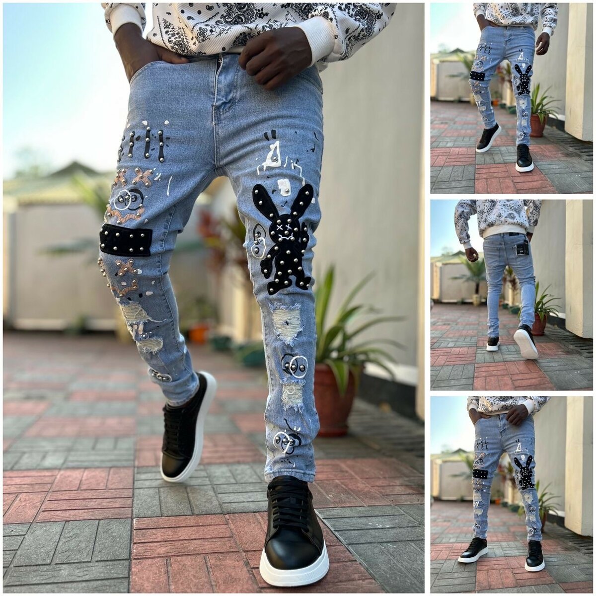 Quality control jeans