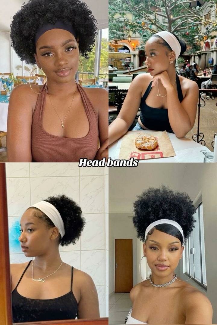 Bandeaux colorés pour cheveux