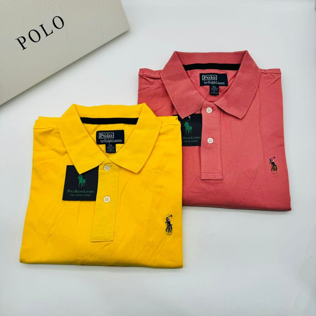 Original Polo T shirt. Smooth and rough Surface.