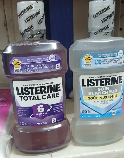 Bain de Bouche Listerine Menthe