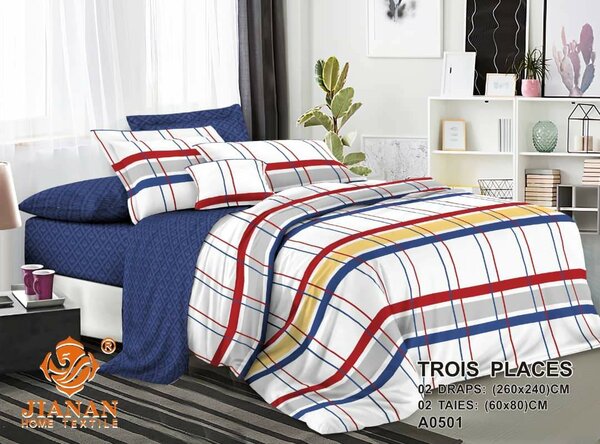 Draps de lit 3 places