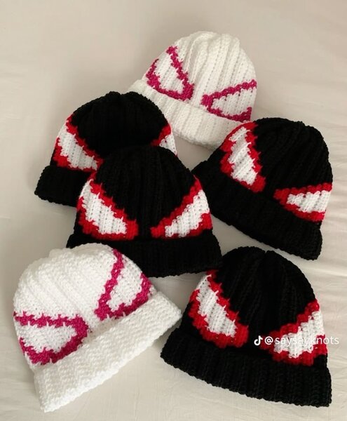 Chapeaux Crochet Colorés Unisexe