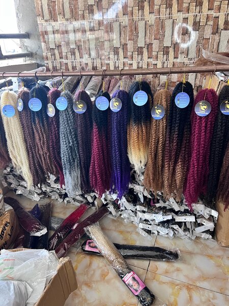 Extensions tressées synthétiques