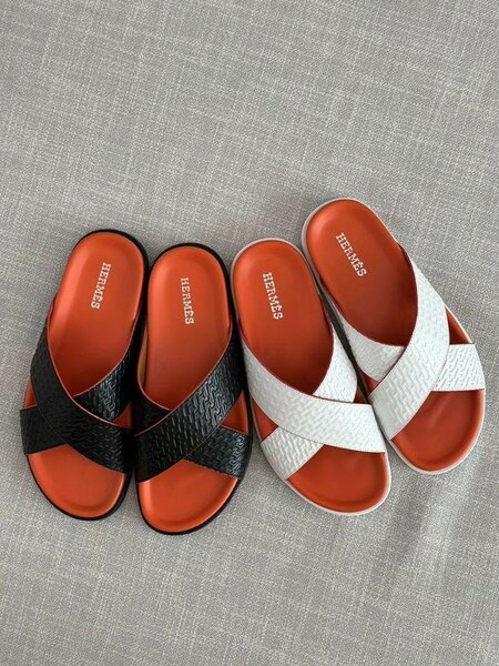 Sandales Hermès en cuir