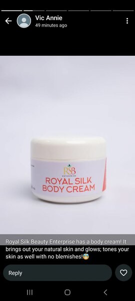 Body cream