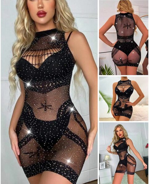 Nuisettes sensuelle en filet