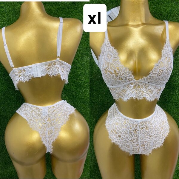 Ensemble lingerie dentelle XL