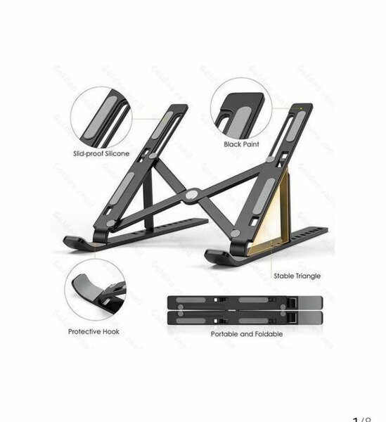 Support pliable pour ordinateur portable