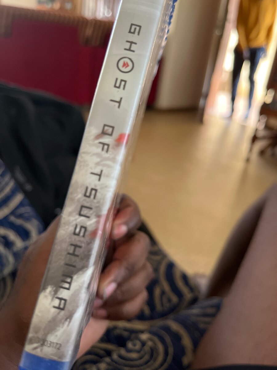 CD ghost of tusshima ps4