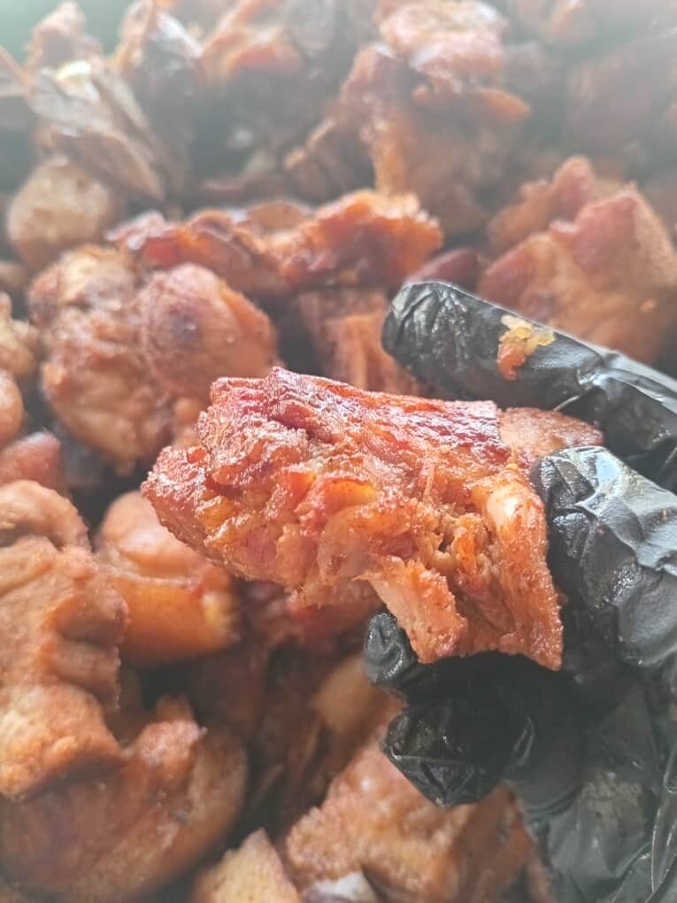 Porc  épicé croustillant