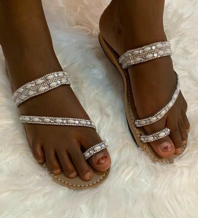 Sandales Chic Bohème Strass