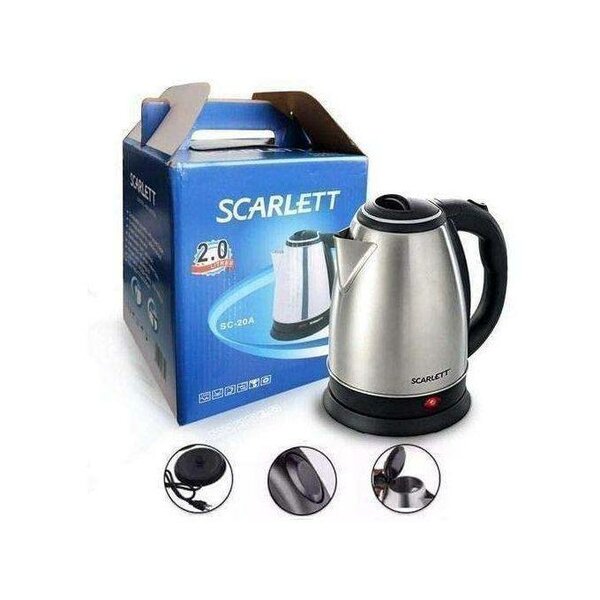 Bouilloire Électrique Inox Scarlett