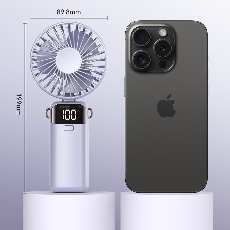 Ventilateur Portable à Lames Spirales