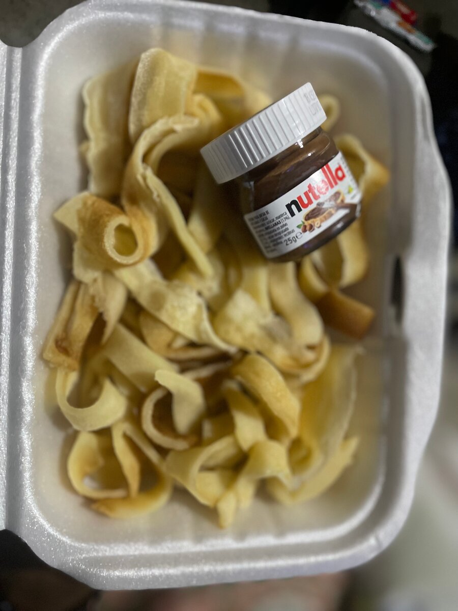 Crêpes à la Nutella