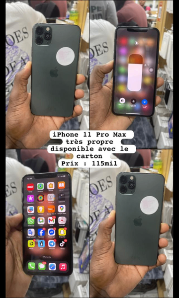 iPhone 11 Pro Max Noir