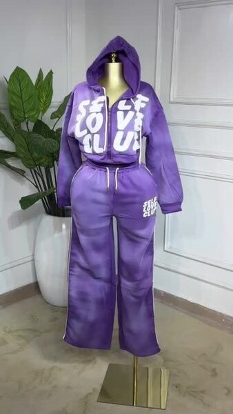 Ensemble Survêtement Violet Femme