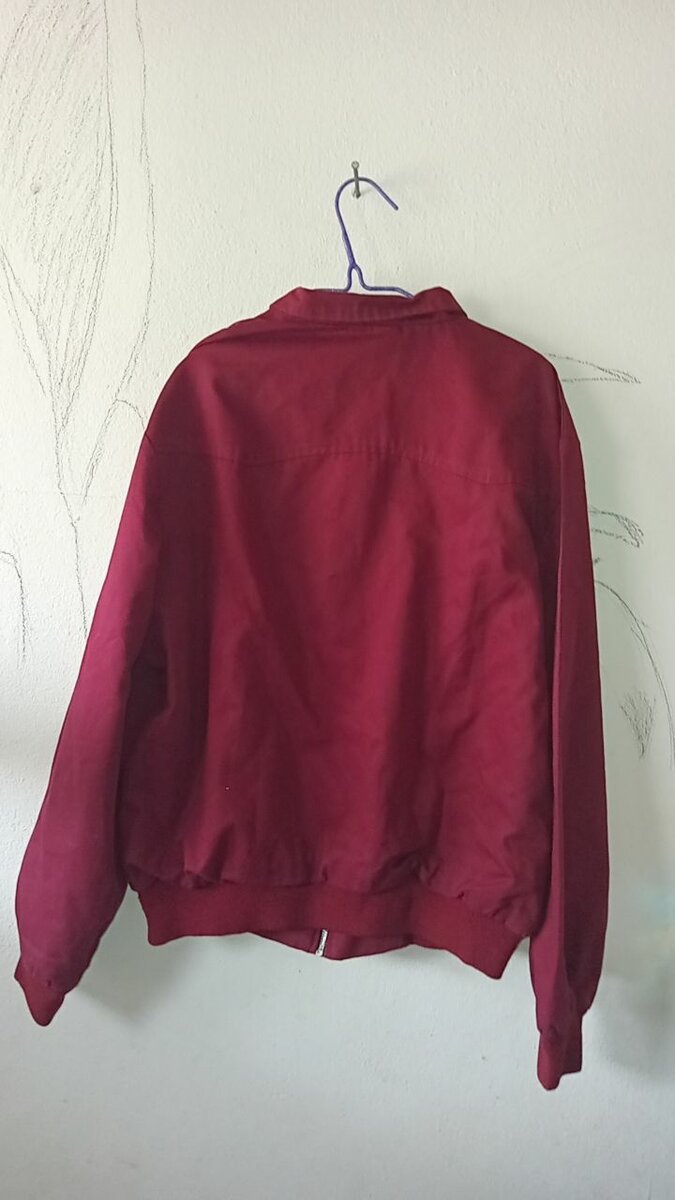 Blouson rouge classique