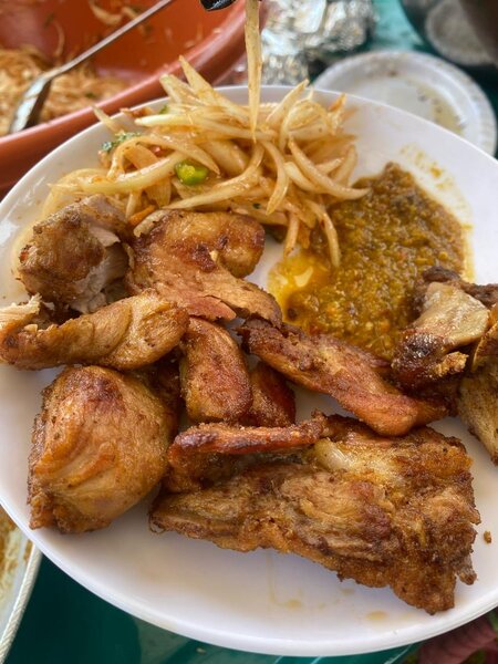 Porc  épicé croustillant