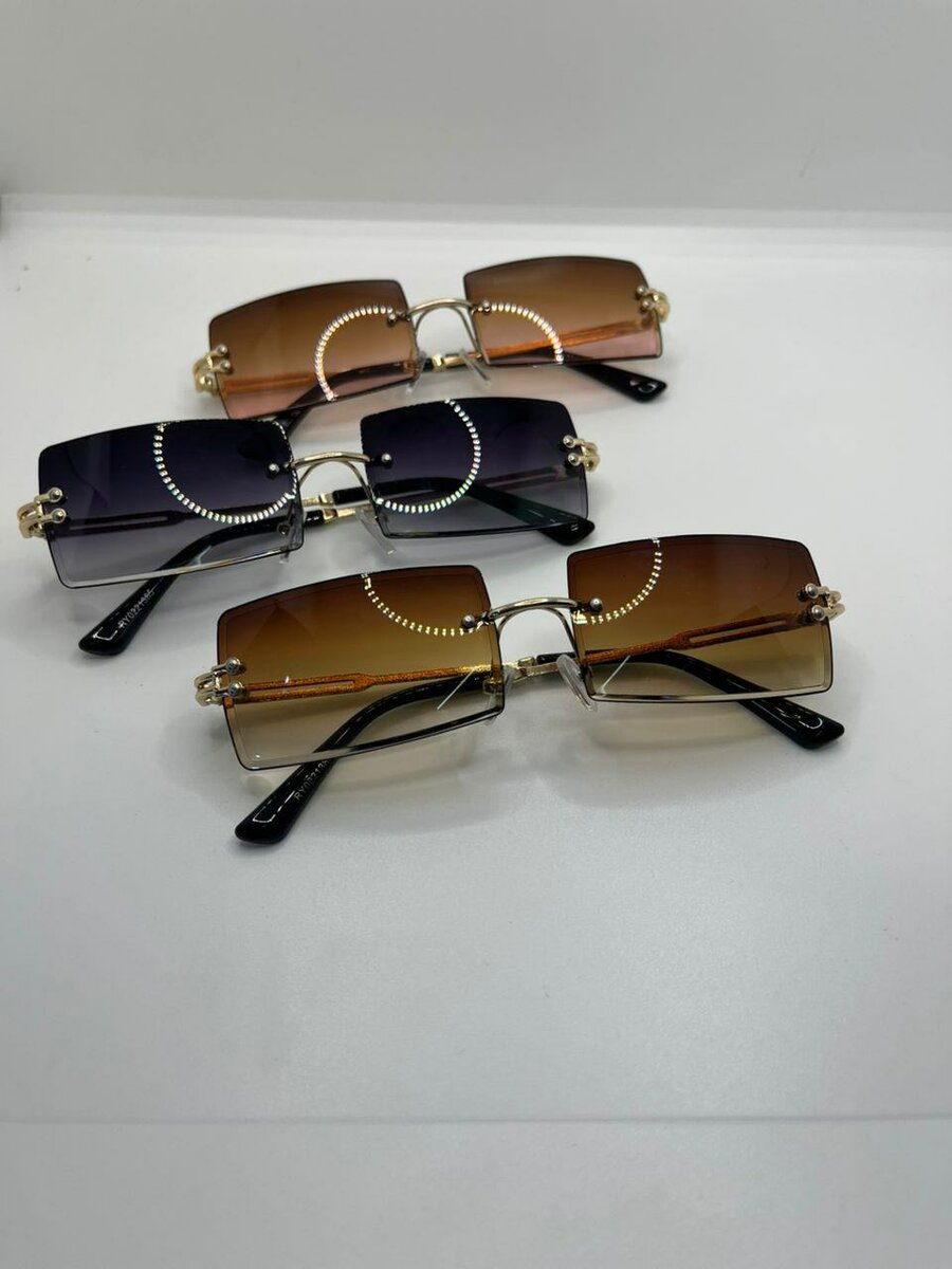 Lunettes de Soleil Carrées Élégantes