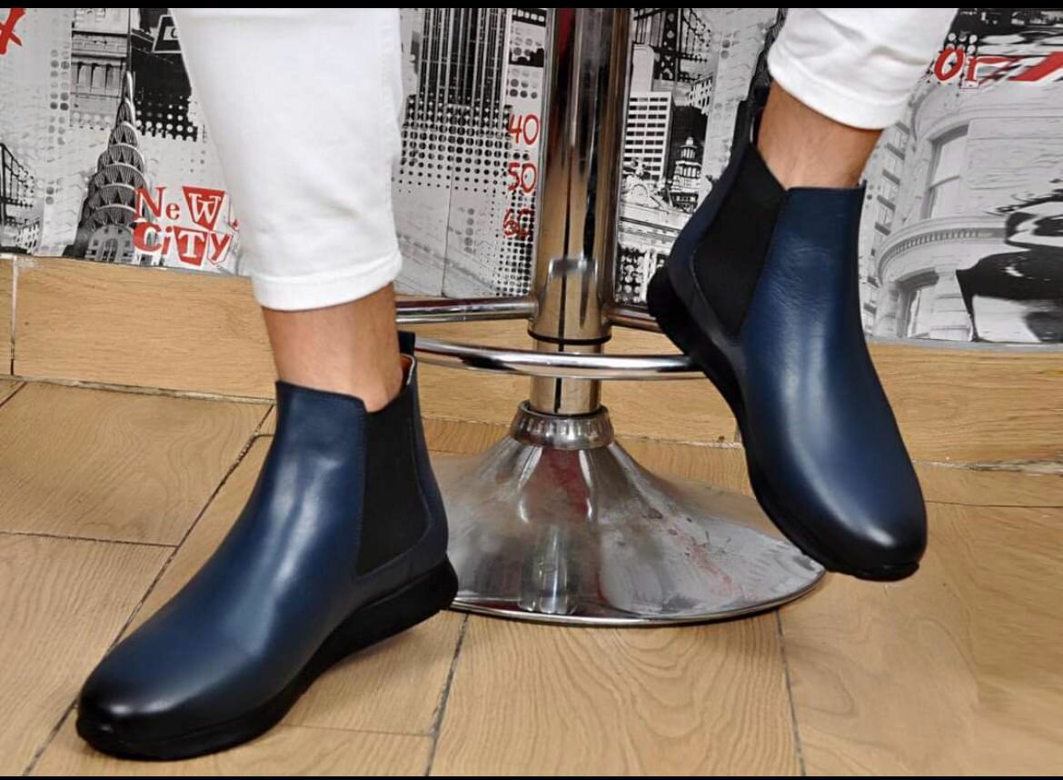 Bottines Chelsea en cuir élégantes