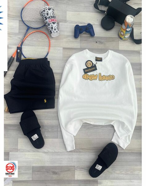 Pull Drew House Blanc Unisexe