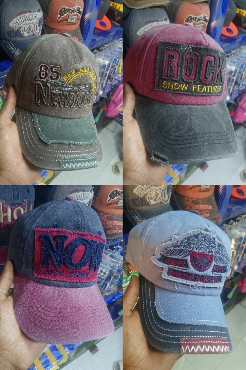 Vintage caps