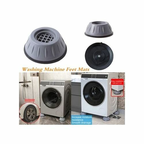 4Pieces Anti-Vibration Pieds Pads Machine À Laver Anti-Vibration Fixe Anti-Slip Pad