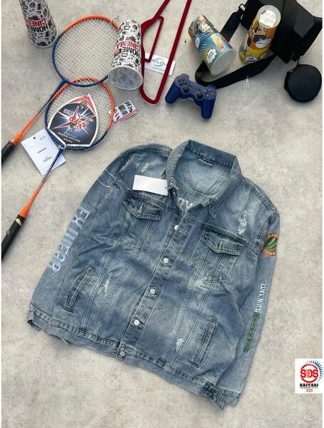 Veste en jean décontractée