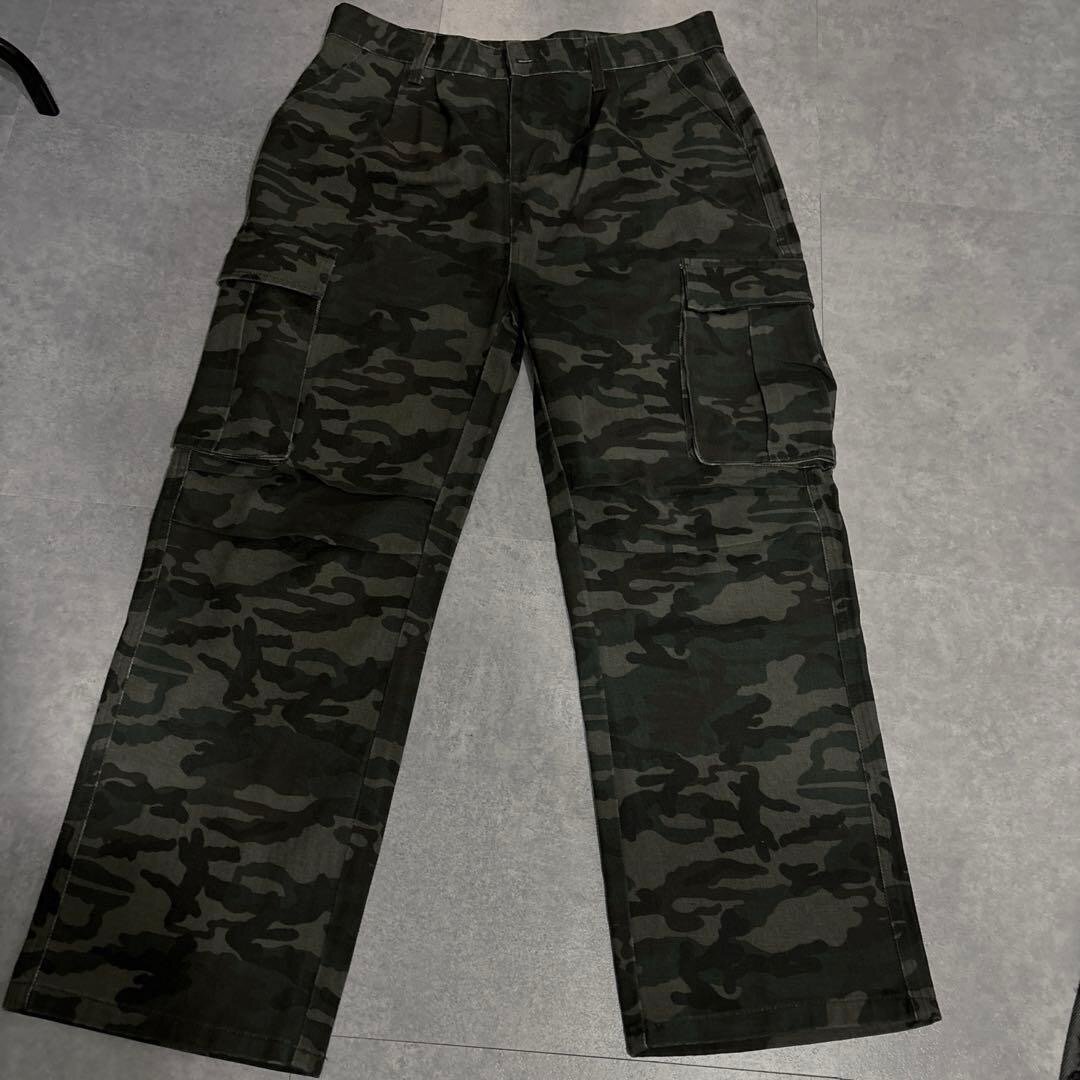 Pantalon Cargo Camouflage Homme