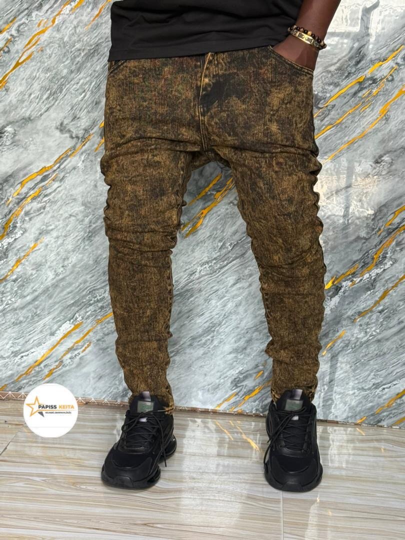 Jeans slim fit homme stylé