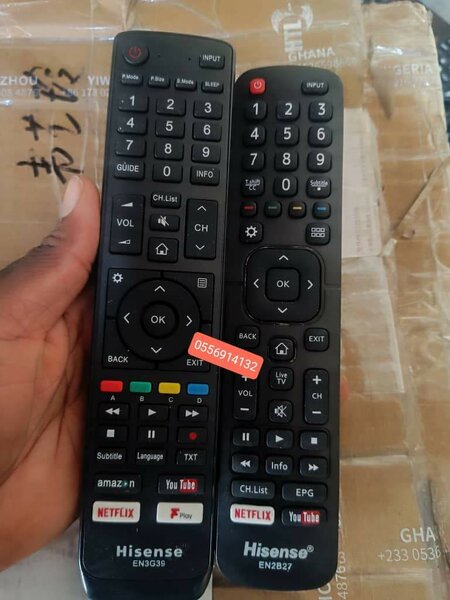 Télécommandes Hisense Smart TV