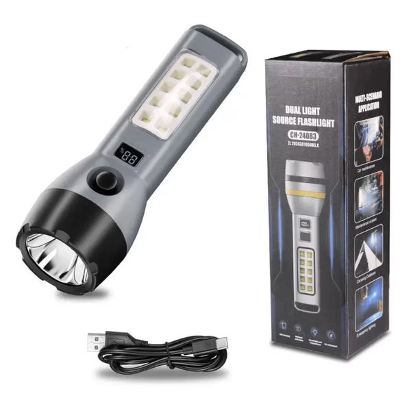 Lampe de poche LED rechargeable