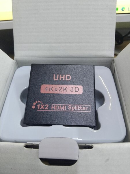 Splitter HDMI 1x2 4K UHD 3D