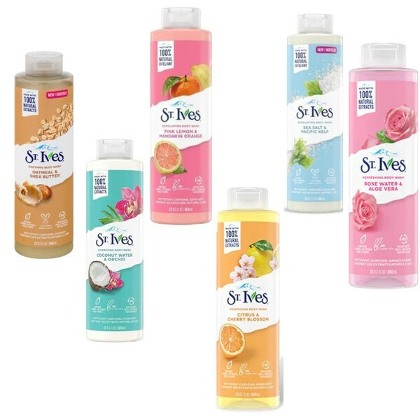 St Ives shower gel