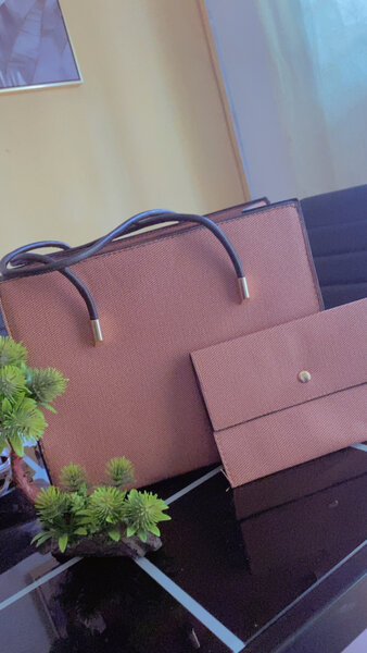 Ensemble Cabas et Pochette Élégant