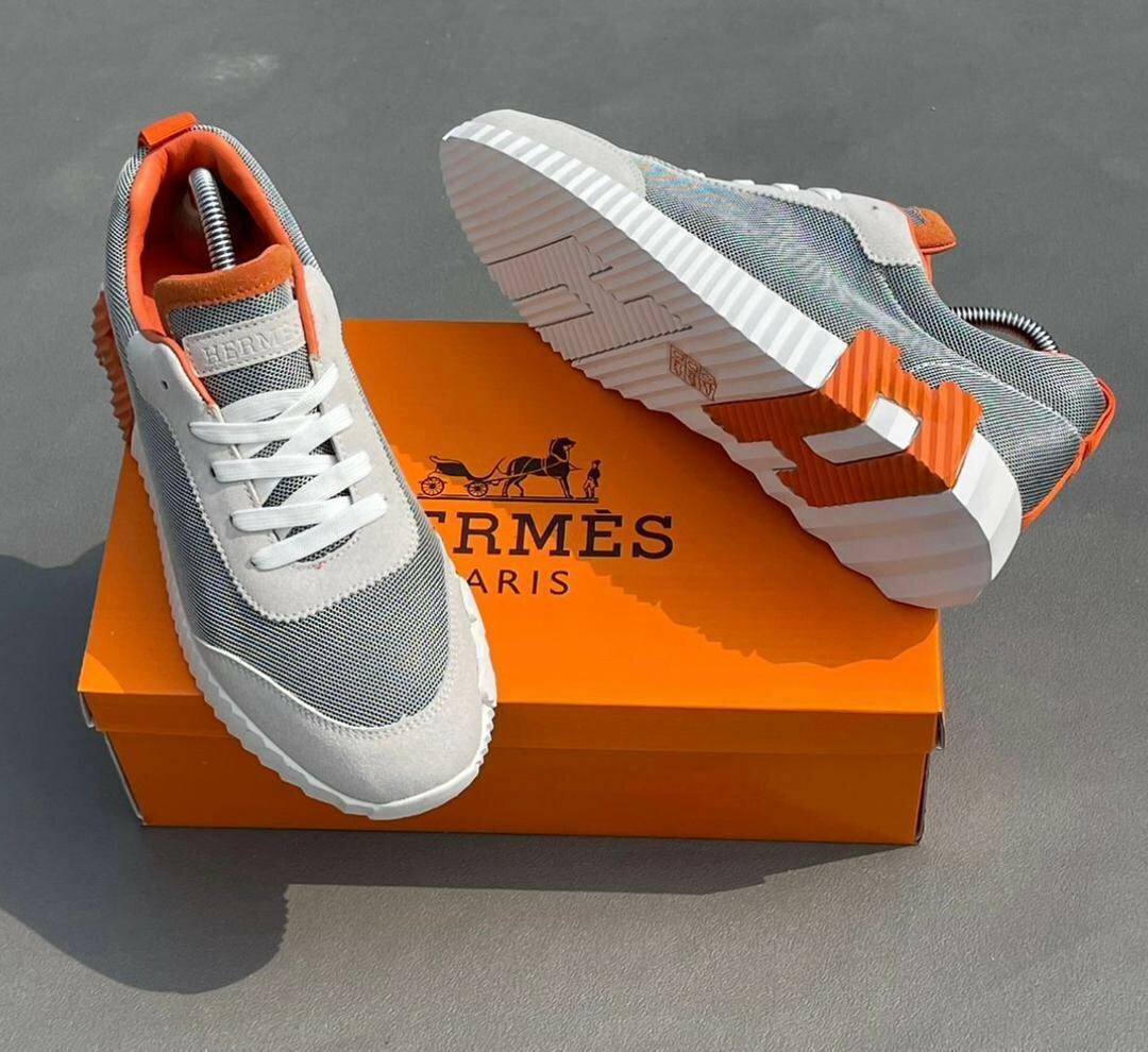 Sneakers Hermès en cuir