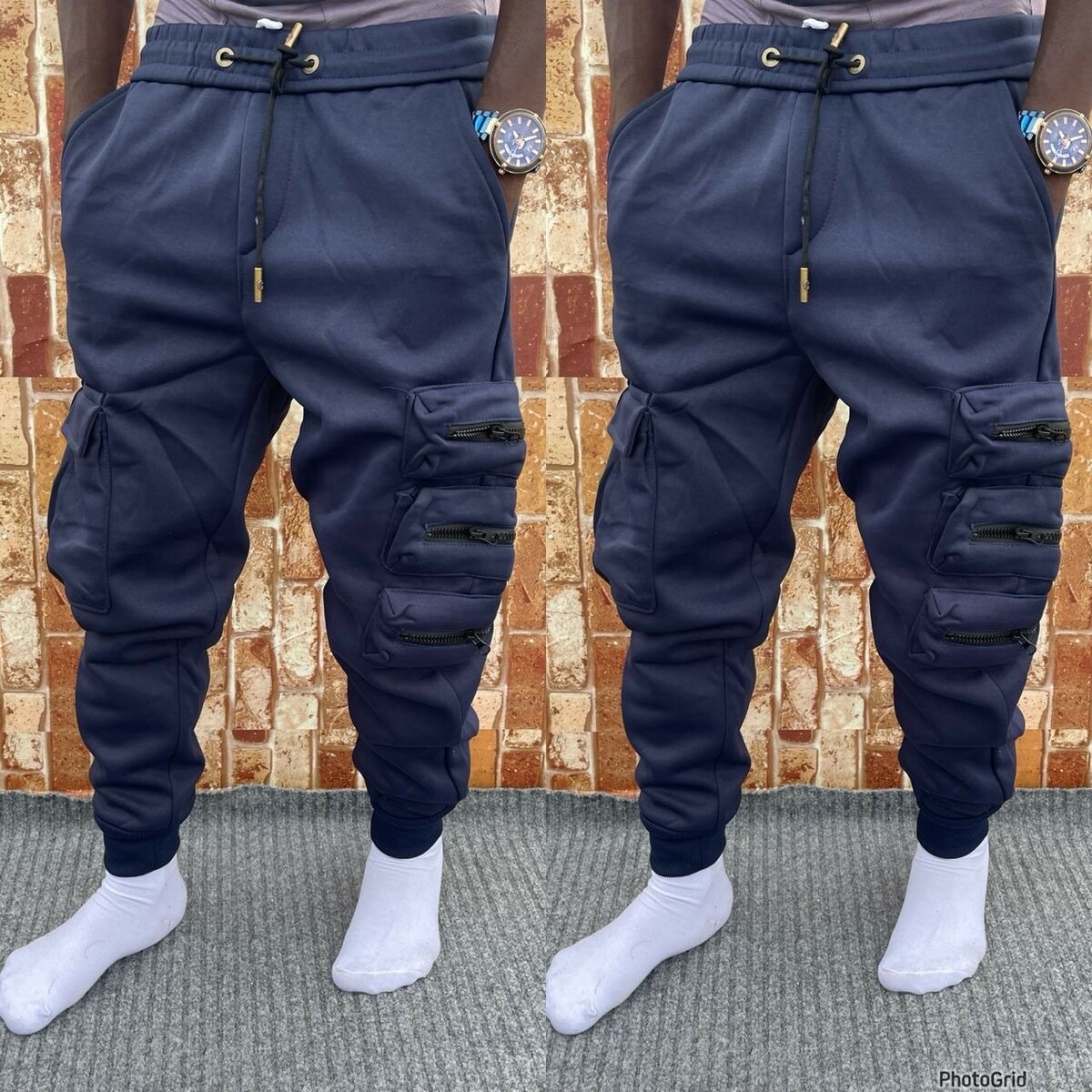 Pantalons de Jogging Cargo Homme