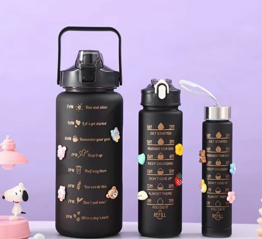 Bouteille d'eau motivante